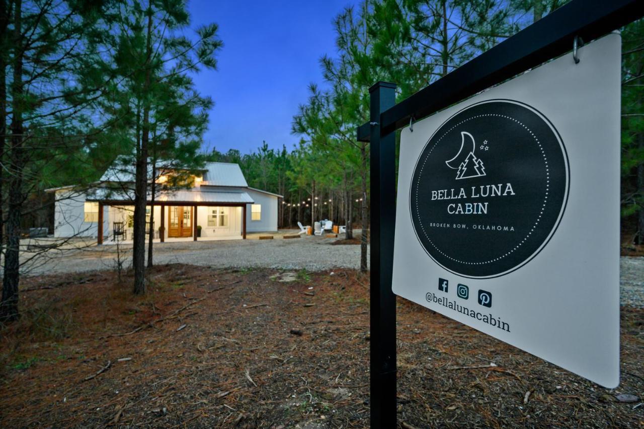 הוילה ברוקן בו Bella Luna Cabin - Cozy Farmhouse Cabin, Private Deck, Swing Set, Fire Pit, Hot Tub מראה חיצוני תמונה